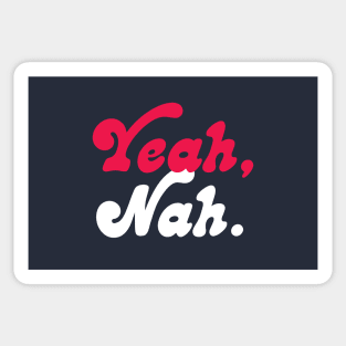 Yeah, nah. Sticker